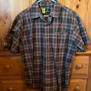 Browning Man’s Short Sleeve Shirt Large
